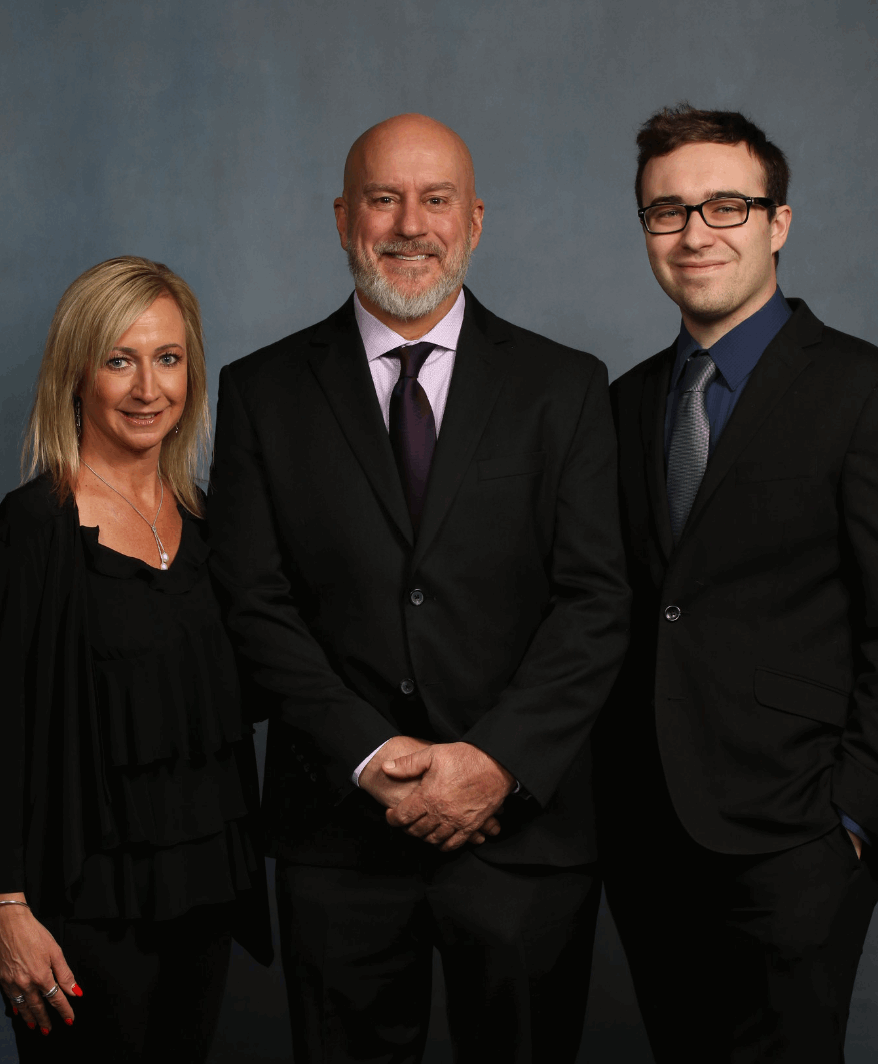 Picture of the owners of St Petersburg Express - Amy, Richard, and Nicholas